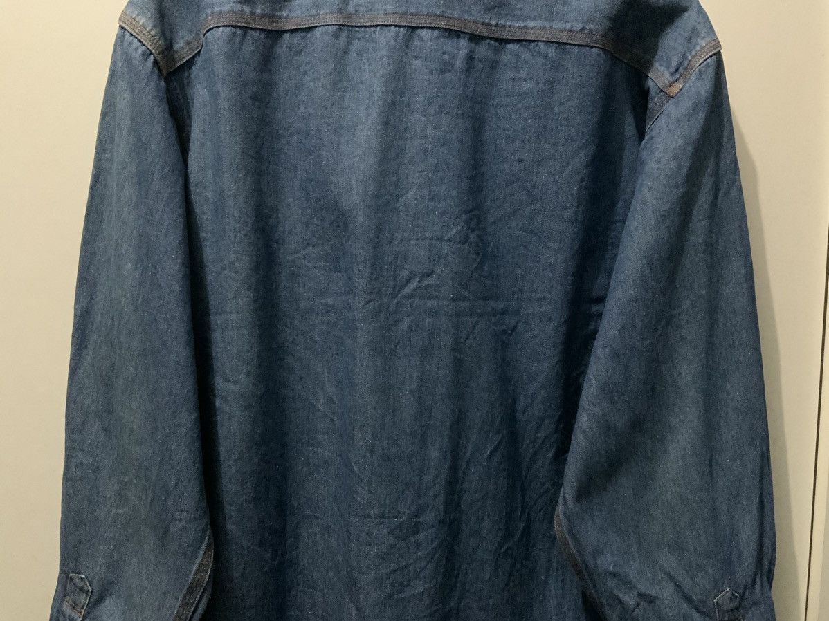 Japanese Brand Vintage Lucky Strike Fade Button Up Shirt Size US L / EU 52-54 / 3 - 10 Thumbnail
