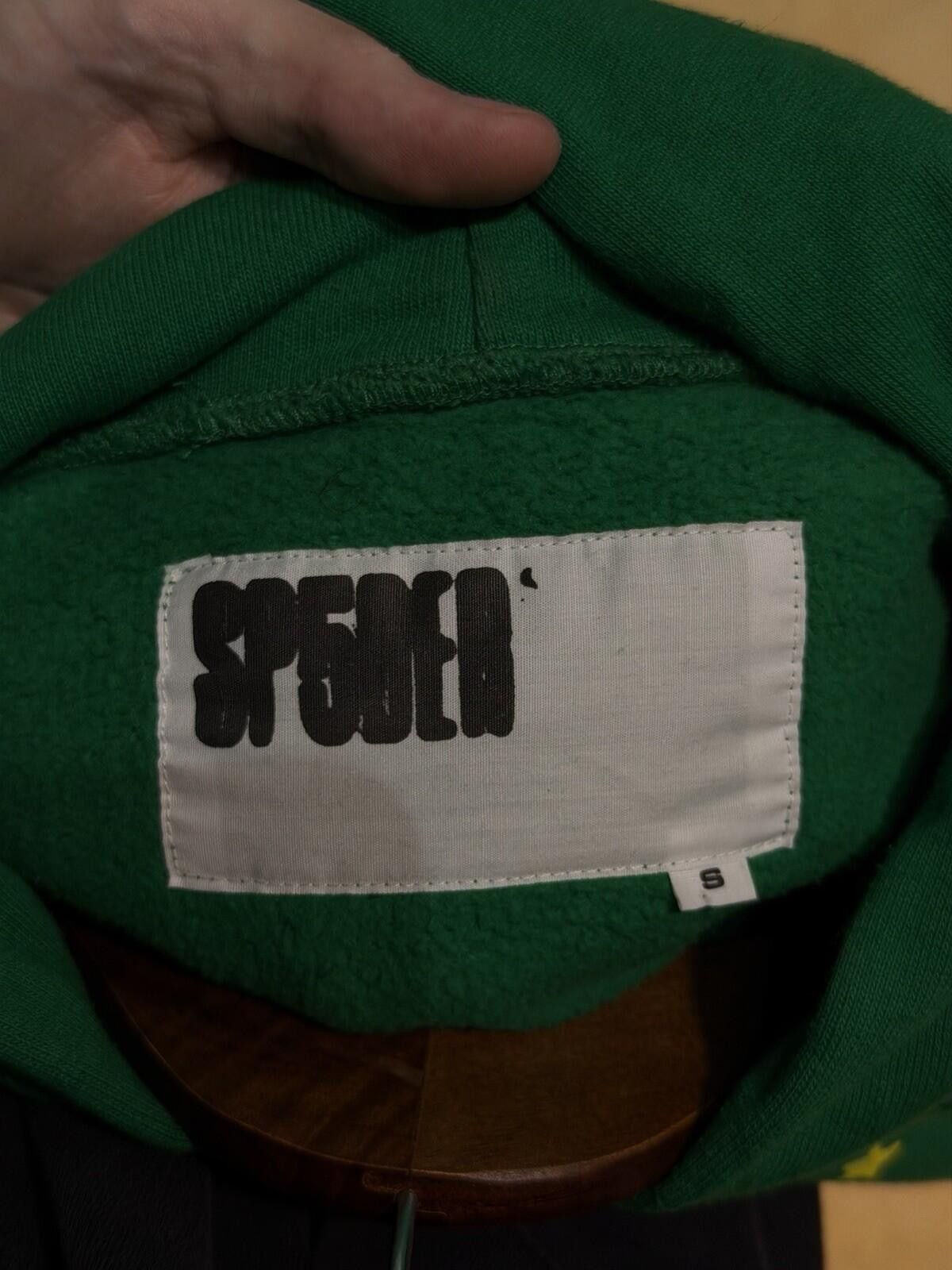 Sp5der Sp5der Green Yellow Pullover Hoodie (Small) 100% Authentic Size US S / EU 44-46 / 1 - 11 Thumbnail