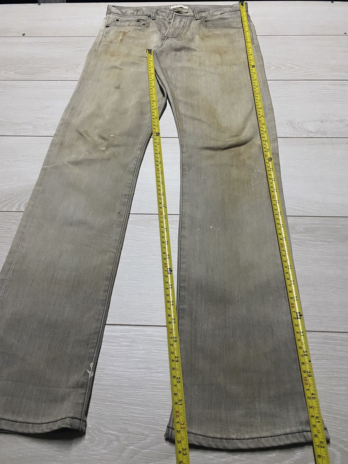 Japanese Brand Vintage Japanese Brand Uniqlo Crazy Mud Mud Wash Jeans Size US 31 - 13 Thumbnail