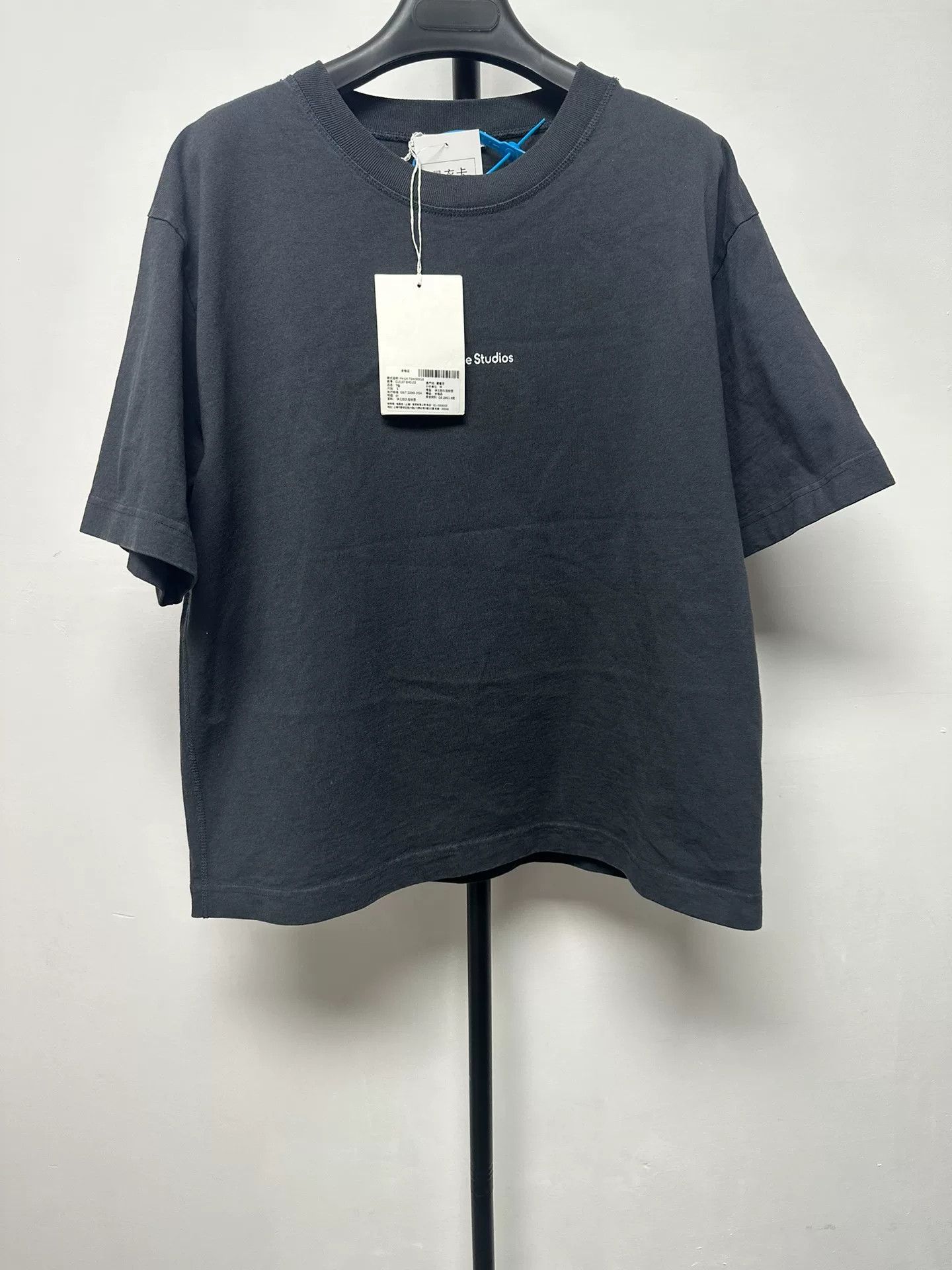 Acne Studios Acne Logo Loose Crewneck Printed Tee Size US M / EU 48-50 / 2 - 1 Thumbnail