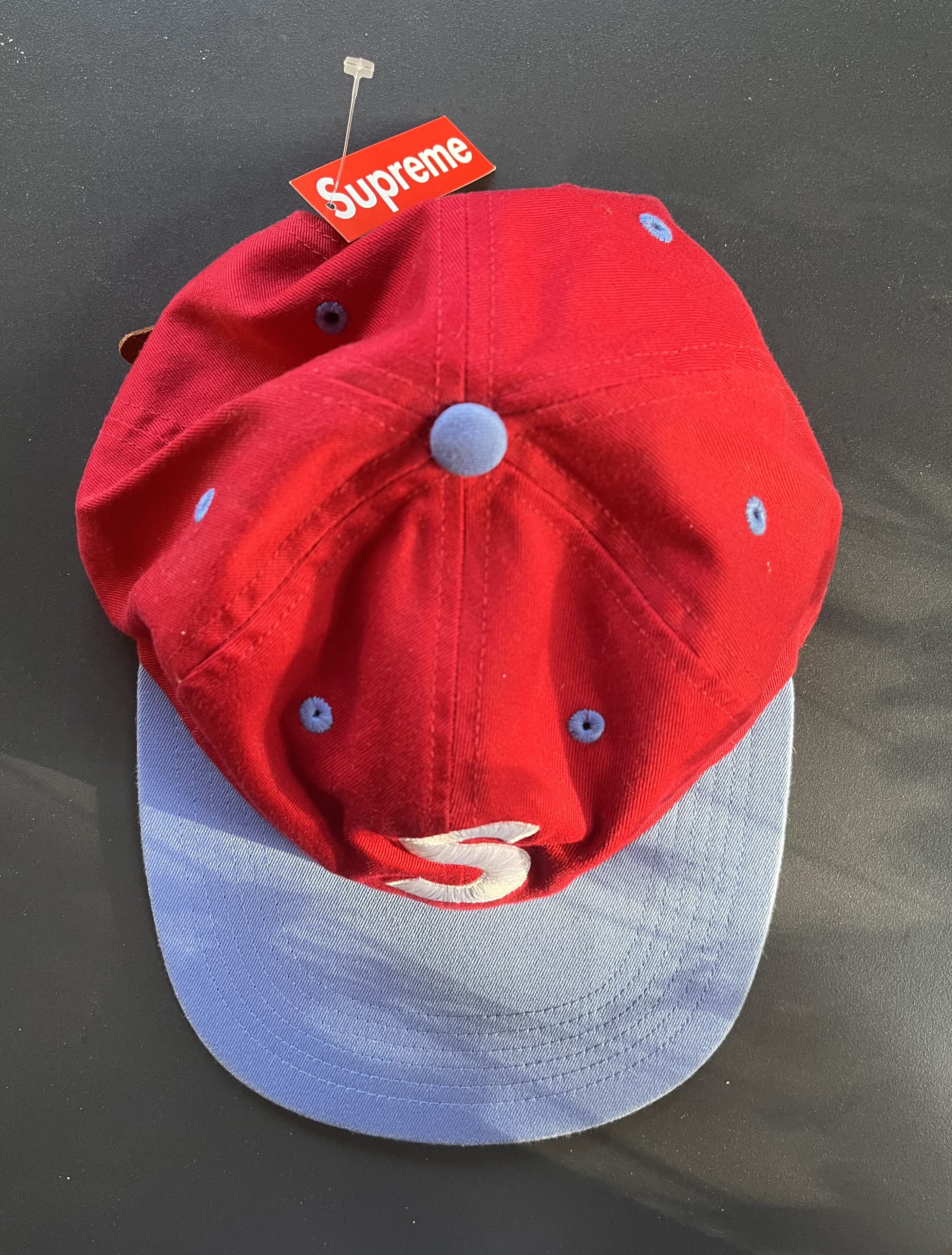 Supreme Supreme Washed Tonal S Logo 6-Panel Cap Size ONE SIZE - 11 Thumbnail