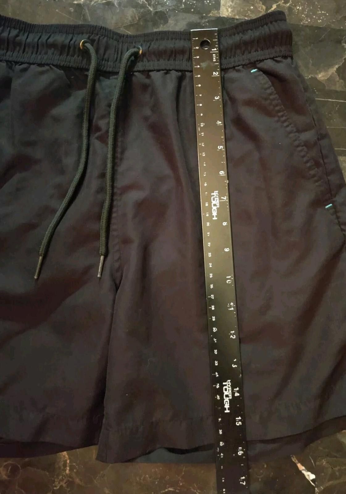 George George Small 28-30 Swimming Trunks Swim Shorts Black Pocket Size US 30 / EU 46 - 9 Thumbnail