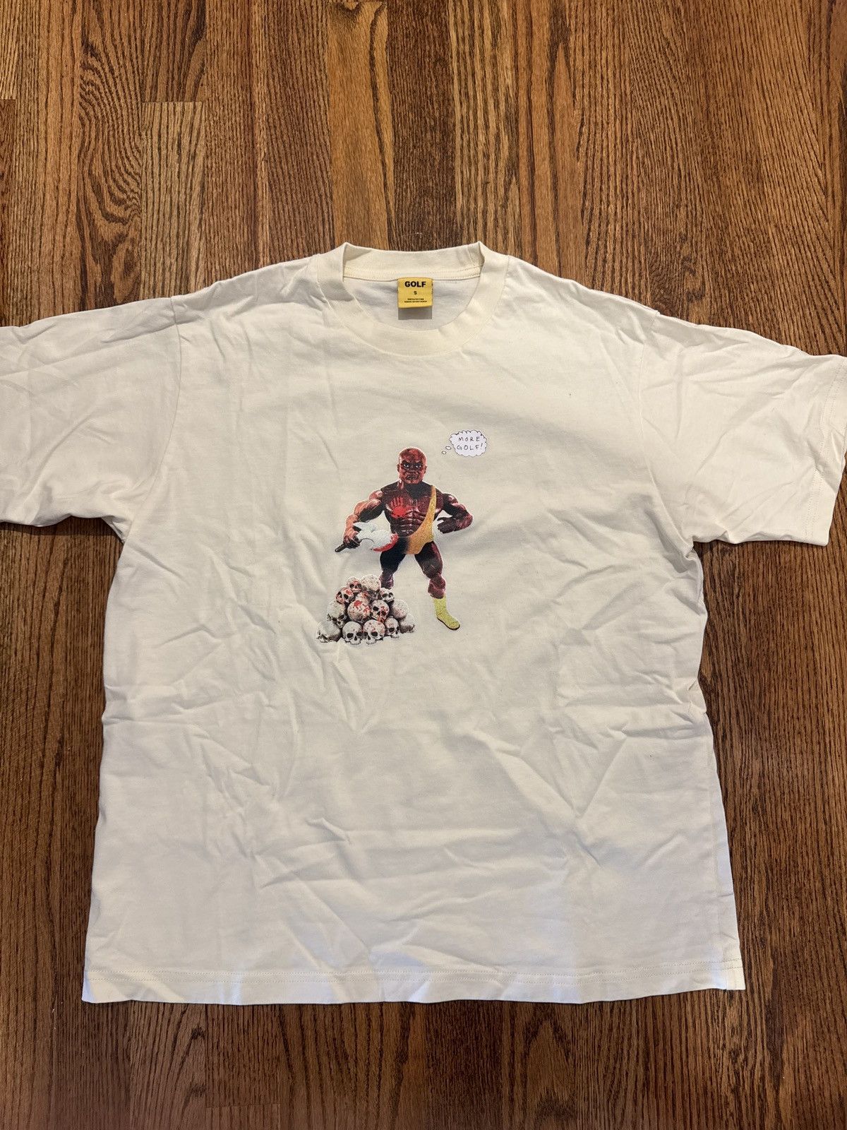 Golf Wang Golf Wang Slayer Tee Cream Size US S / EU 44-46 / 1 - 1 Thumbnail