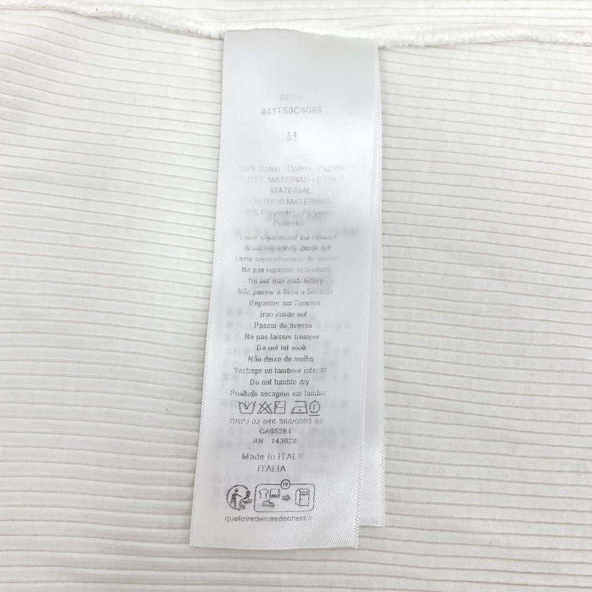 Prada Prada White Half Zip Long Sleeve Knit Sweater K26WX Size L / US 10 / IT 46 - 6 Thumbnail