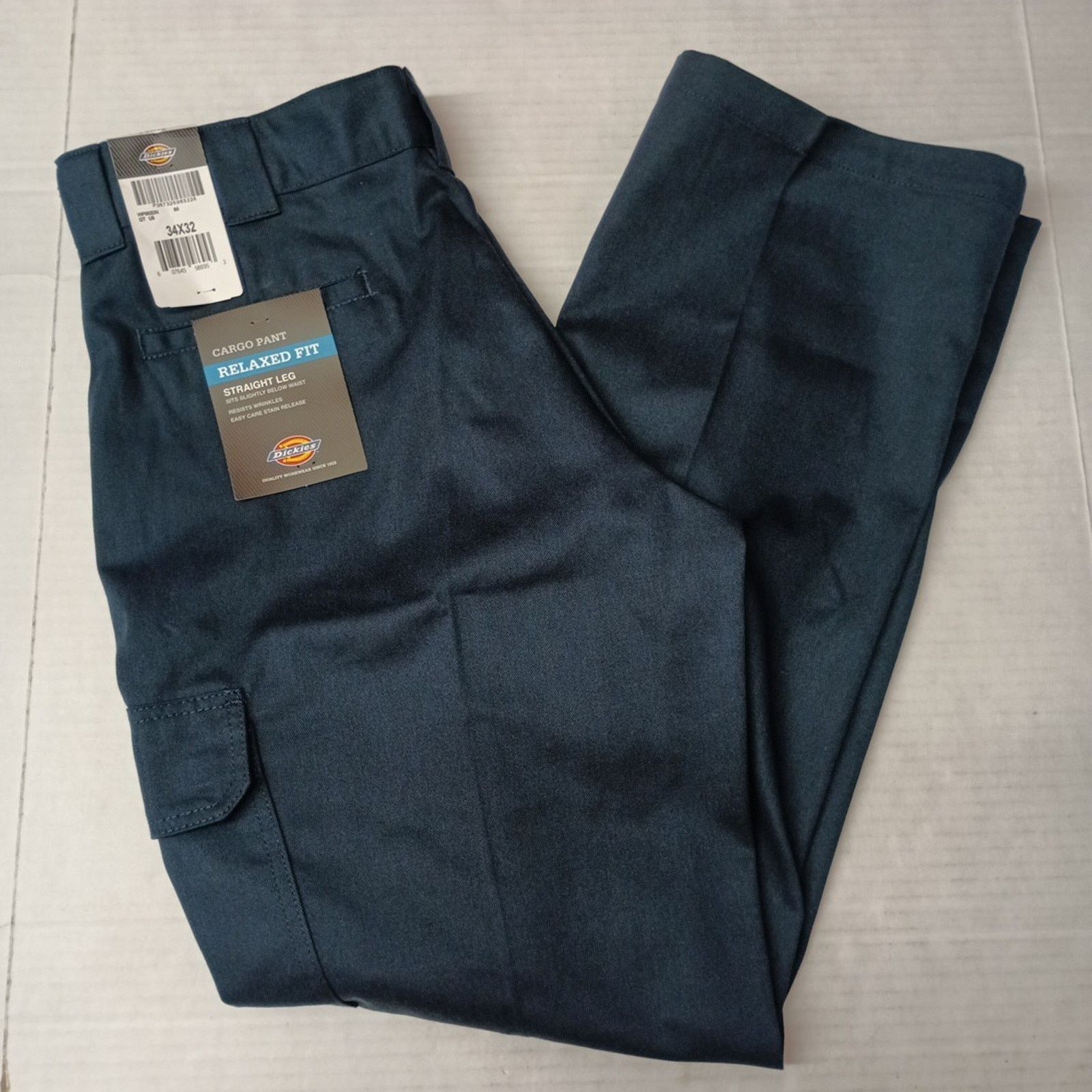 Dickies Dickies Cargo Pants Men's Size 34x32 Blue Relaxed Fit Size US 34 / EU 50 - 1 Thumbnail
