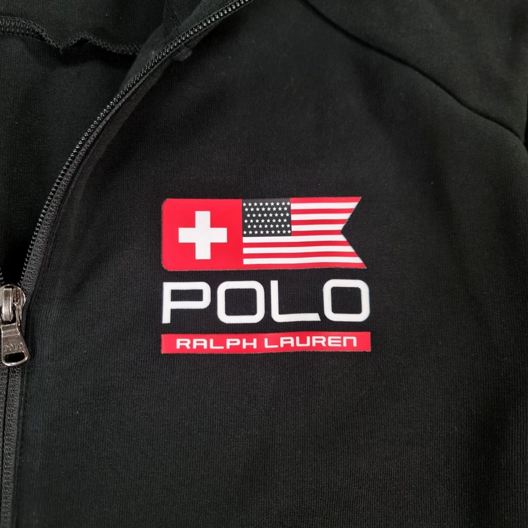 Polo Ralph Lauren Polo Ralph Lauren Tracksuit Jacket Mens Full Zip Black Large Performance USA Shirt? Size US L / EU 52-54 / 3 - 5 Thumbnail