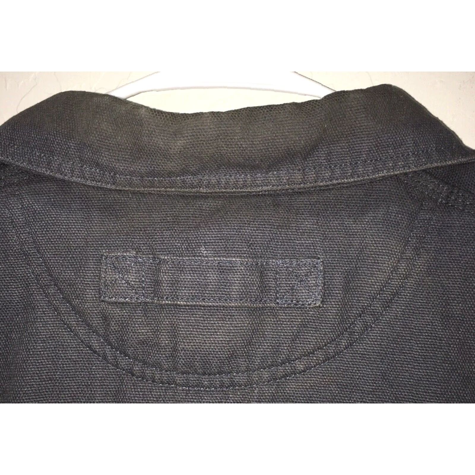 Duluth Trading Company VINTAGE Duluth Trading Company Work Canvas Shirt Jacket Men XL Grayish Blue | Heavy Durable Outer Shell Size US XL / EU 56 / 4 - 7 Thumbnail