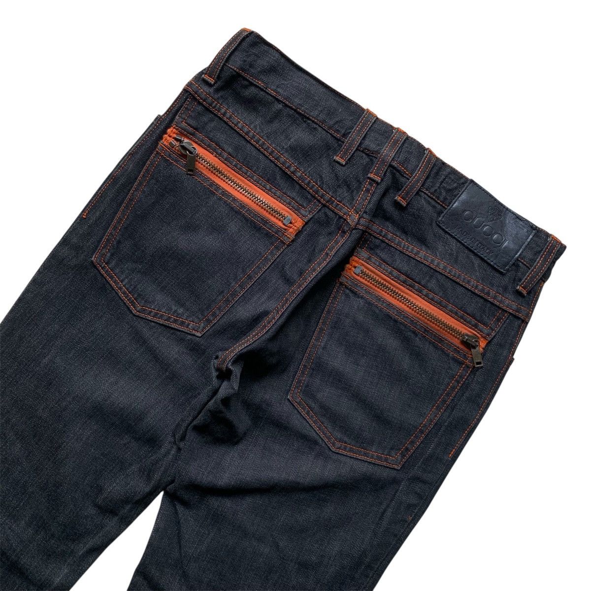 Gucci Gucci jeans with zippered pockets on the back Size US 29 - 8 Thumbnail