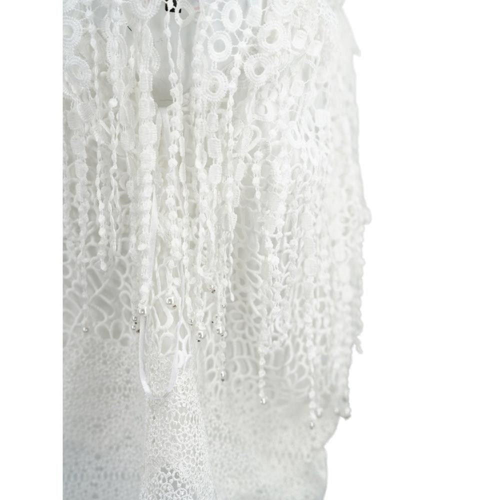 Elie Tahari NWT Elie Tahari Lace Beaded Off The Shoulder Blouse Size S Size S / US 4 / IT 40 - 6 Thumbnail