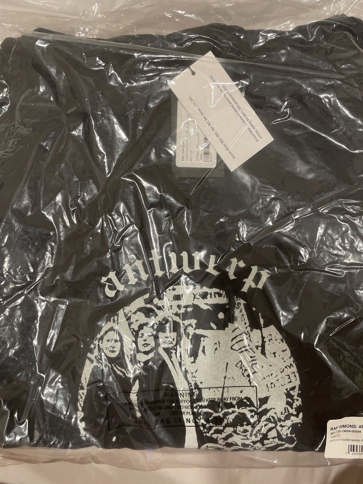 Raf Simons *offer* Riot riot riot Antwerp hoodie Size US XL / EU 56 / 4 - 3 Thumbnail