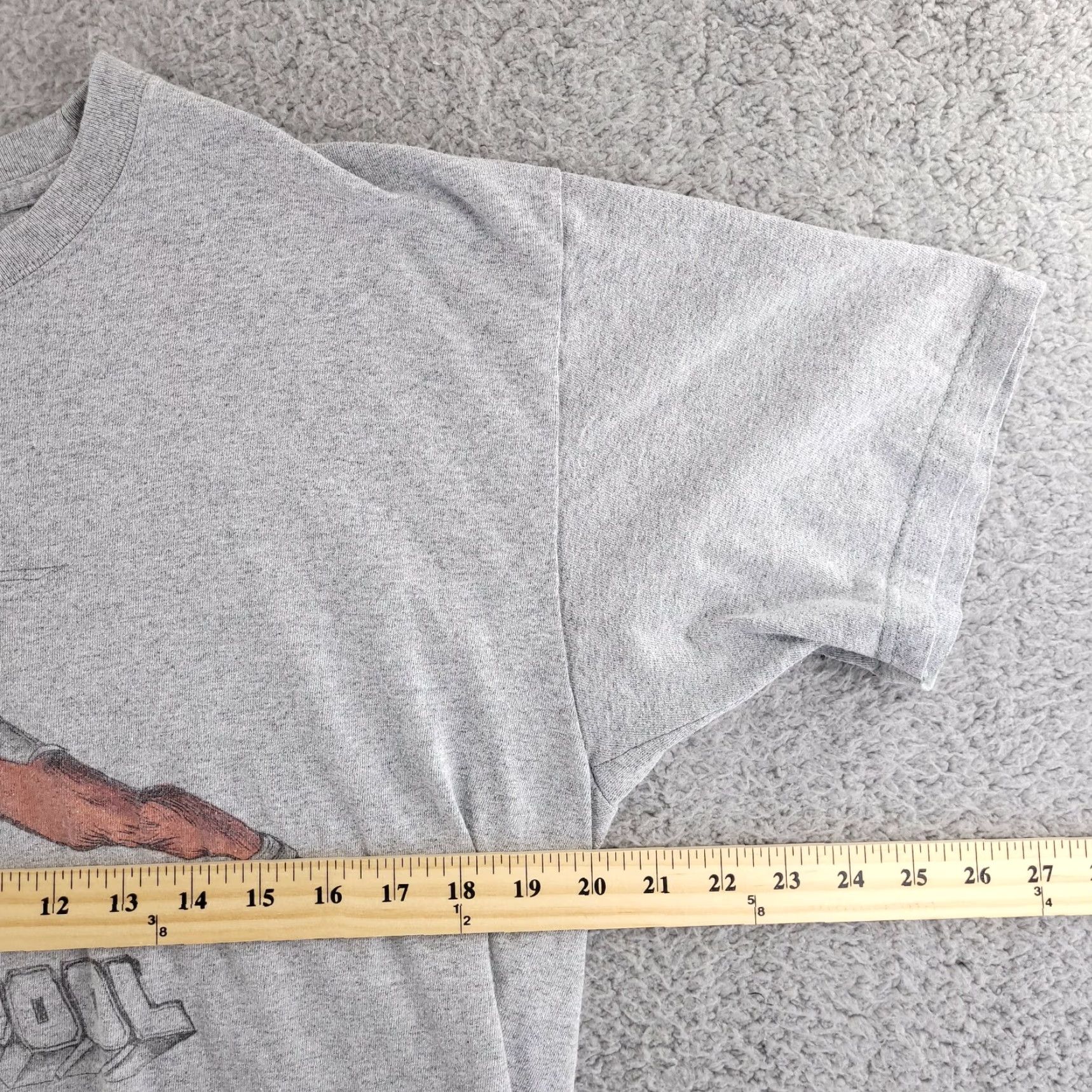 Vintage Marvel Deadpool T Shirt Mens Large Gray Crewneck Size US L / EU 52-54 / 3 - 4 Thumbnail