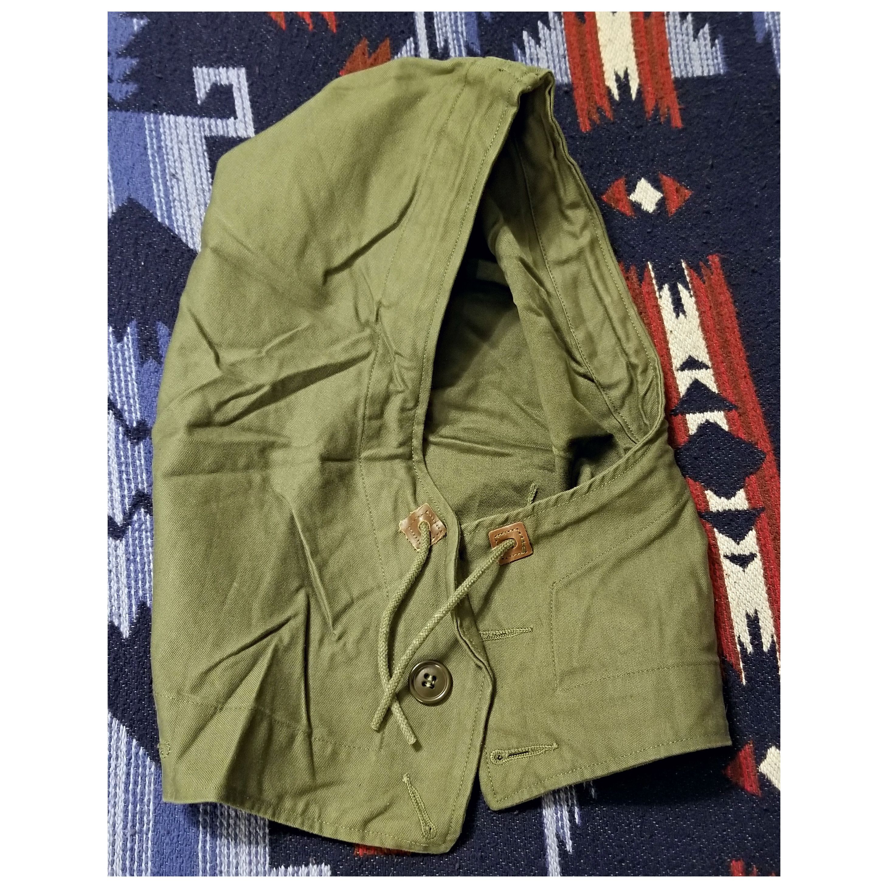 Other VINTAGE U.S. MILITARY M43 DETACHABLE HOOD- SIZE MEDIUM Size US M / EU 48-50 / 2 - 3 Thumbnail