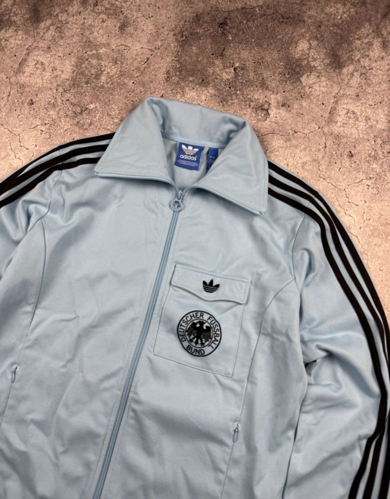 Adidas VINTAGE 90’s ADIDAS GERMANY DFB TRACK JACKET SOCCER FOOTBALL Size US L / EU 52-54 / 3 - 4 Thumbnail