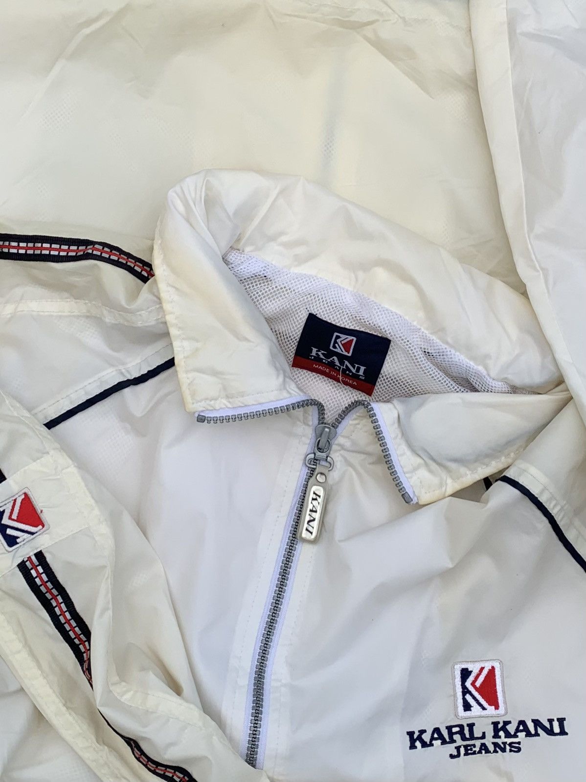Karl Kani vintage karl kani jeans jacket big logo Size US XL / EU 56 / 4 - 5 Thumbnail