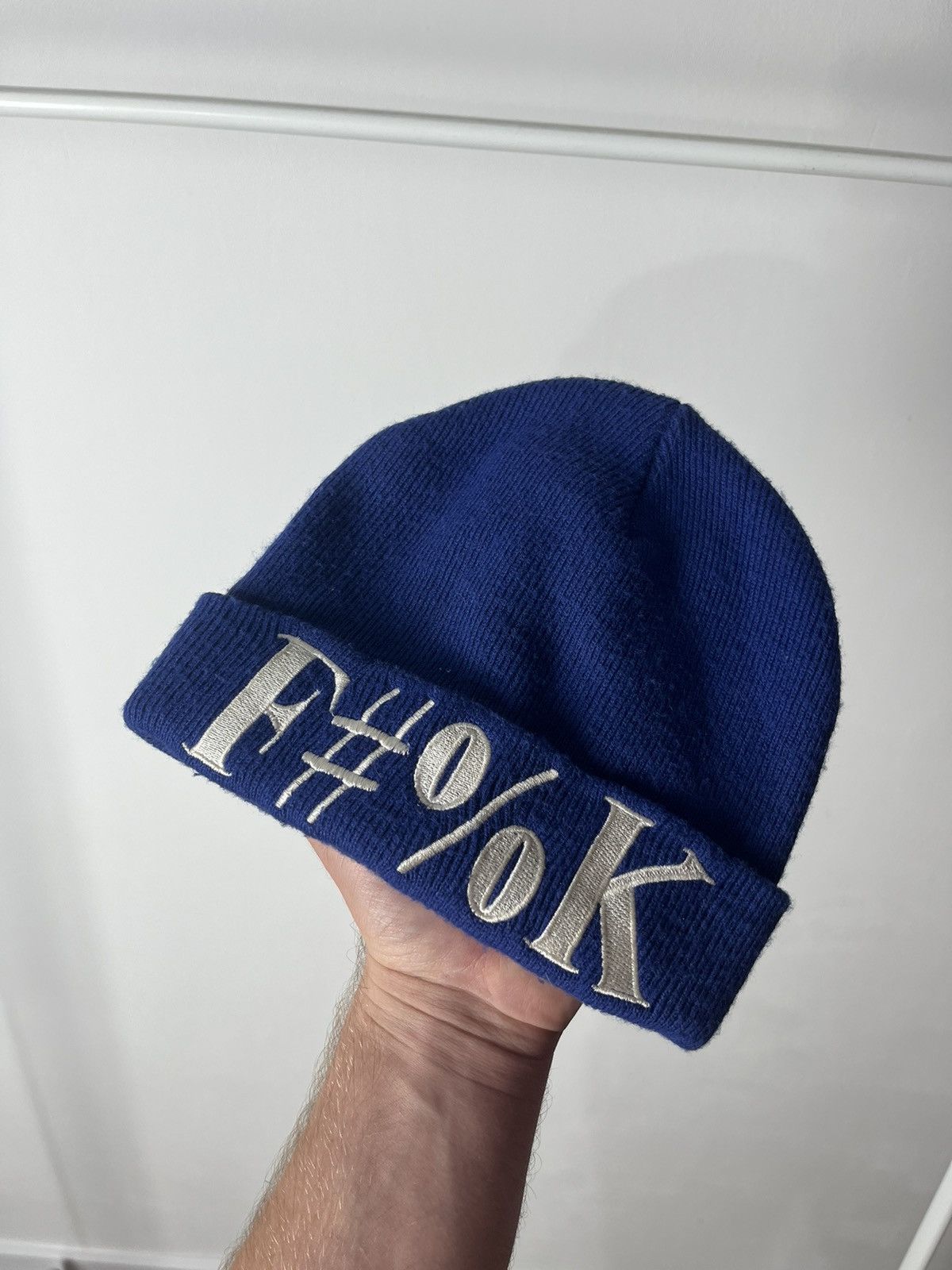 Japanese Brand Fuck Adult Humor Embroidered Beanie Hats Size ONE SIZE - 1 Thumbnail