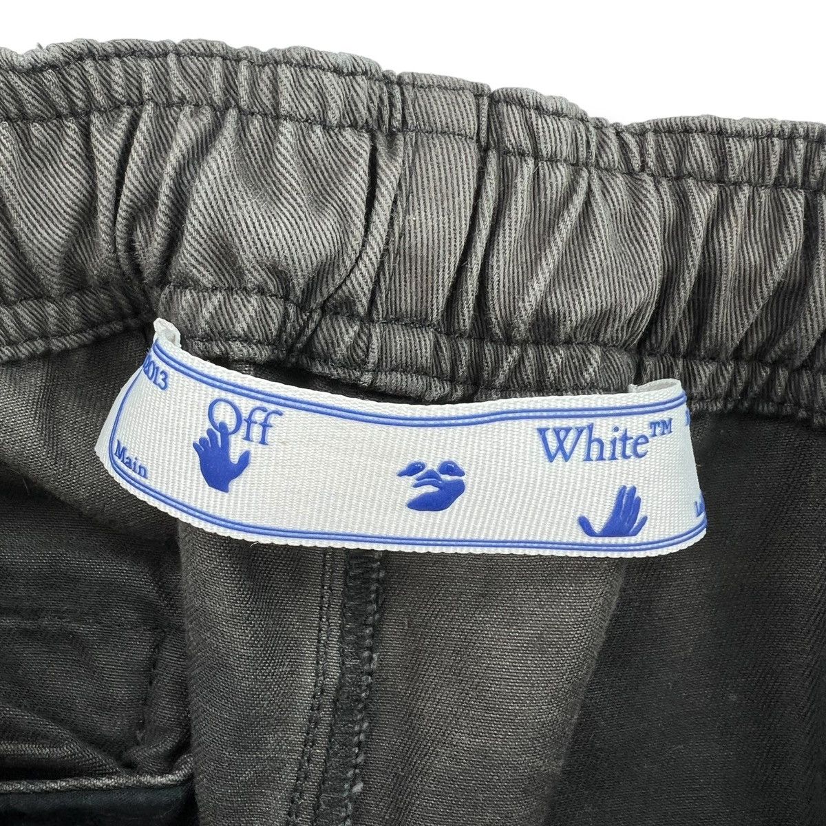 Off-White Off-White All Over Logo Distressed Sweatpants Size US 28 / EU 44 - 4 Thumbnail