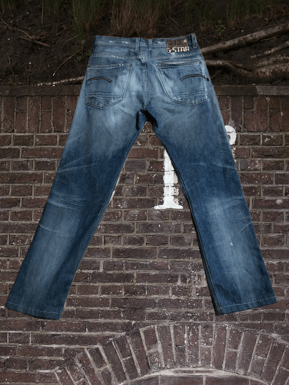 G-Star Jeans G-Star Raw 3301 Denim Pants vintage streetwear Size US 30 / EU 46 - 1 Thumbnail