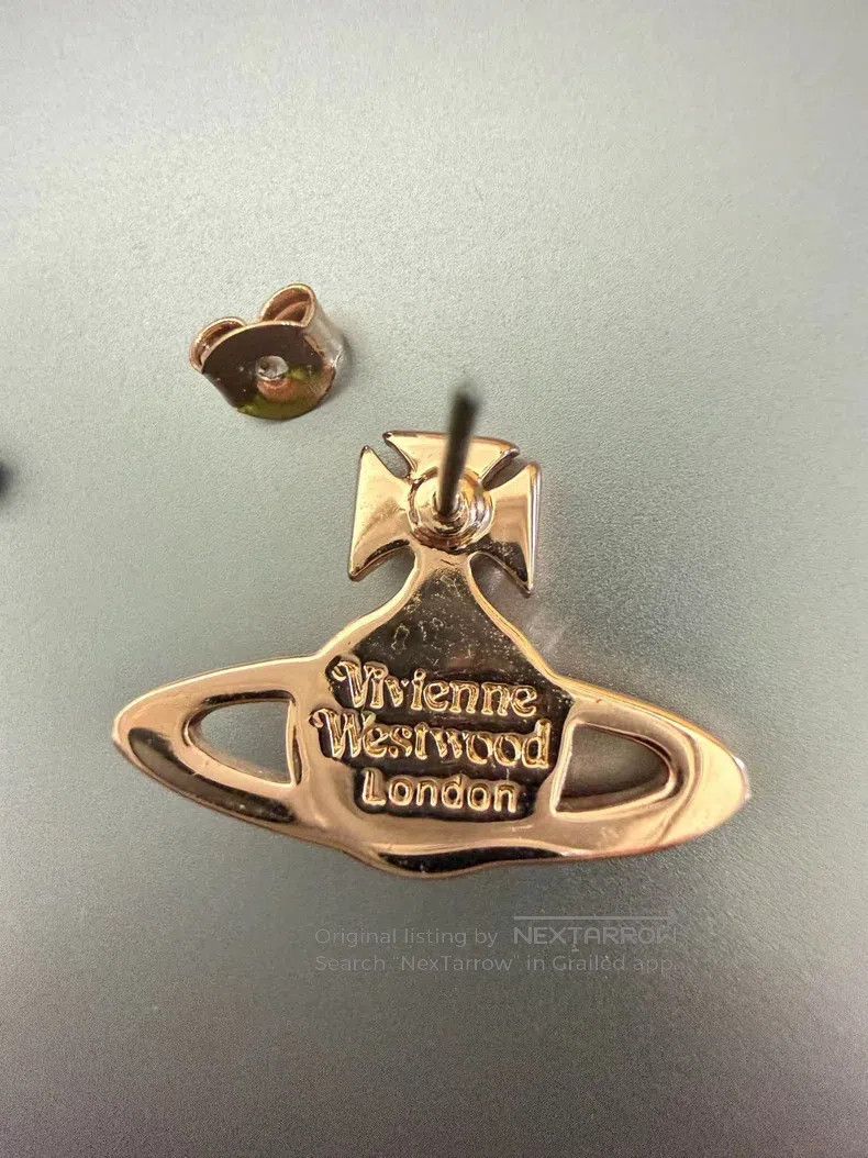 Vivienne Westwood Vivienne Westwood Saturn earrings Size ONE SIZE - 3 Thumbnail