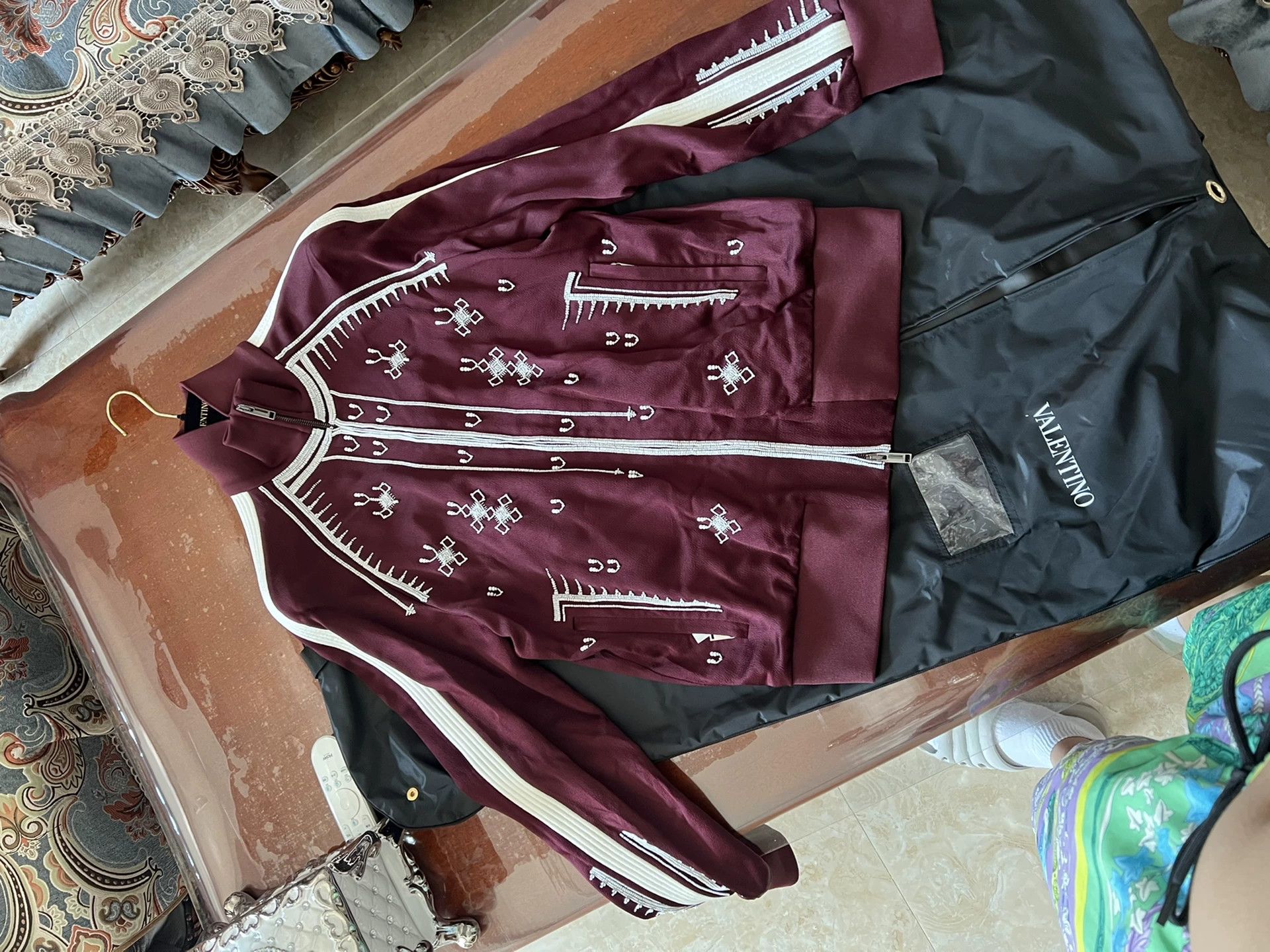 Valentino Valentino Runway Reflective High-End Jacket 50 New Size US M / EU 48-50 / 2 - 1 Thumbnail