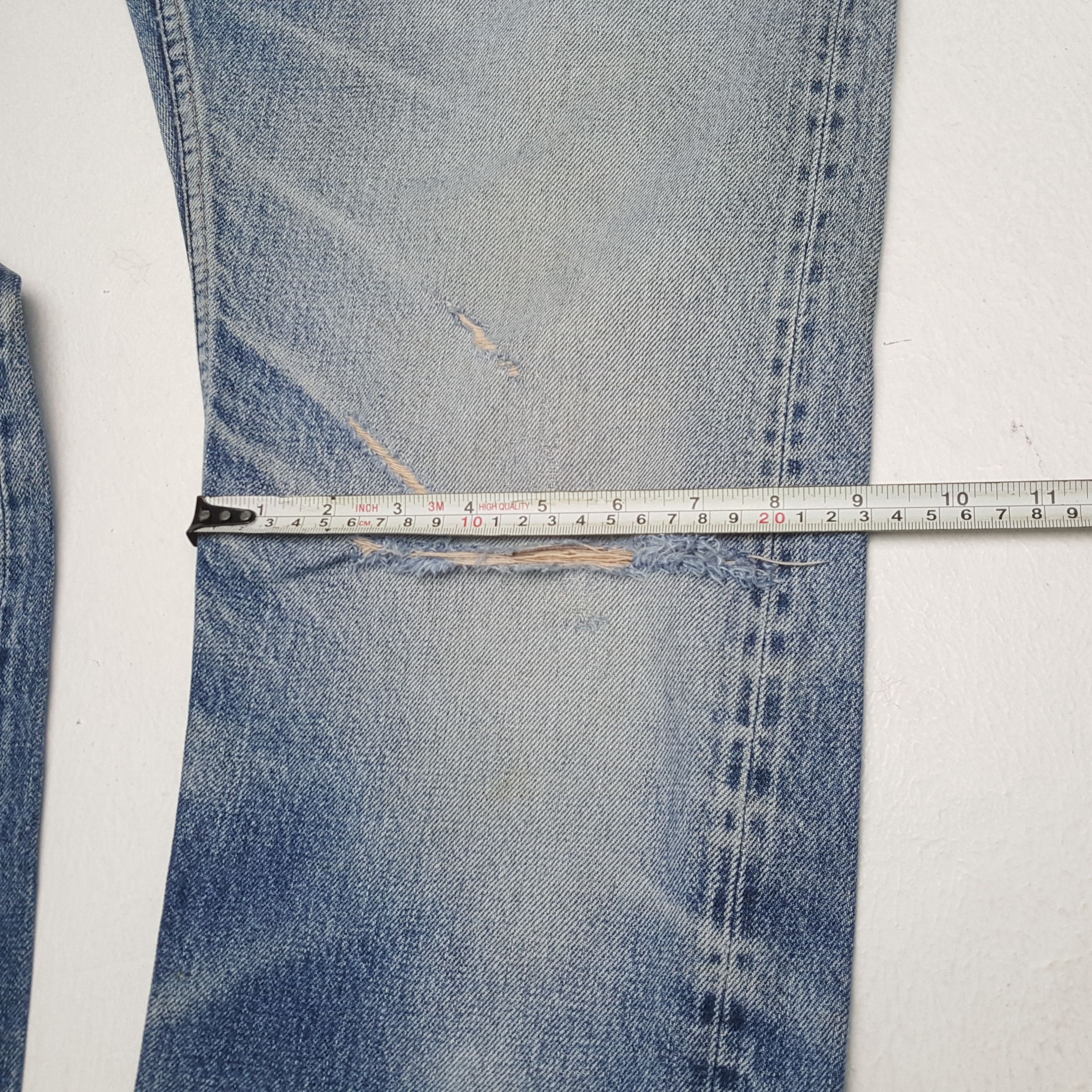 Japanese Brand × Vintage Vintage MRAMCHM Japanese Brand Distressed Jeans Size US 32 / EU 48 - 10 Thumbnail