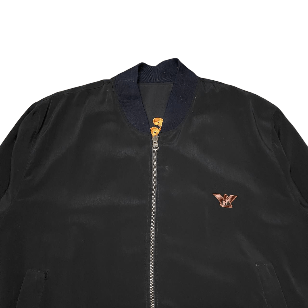 Giorgio Armani Vintage Giorgio Armani Bomber Jacket Reversible Size US L / EU 52-54 / 3 - 4 Thumbnail