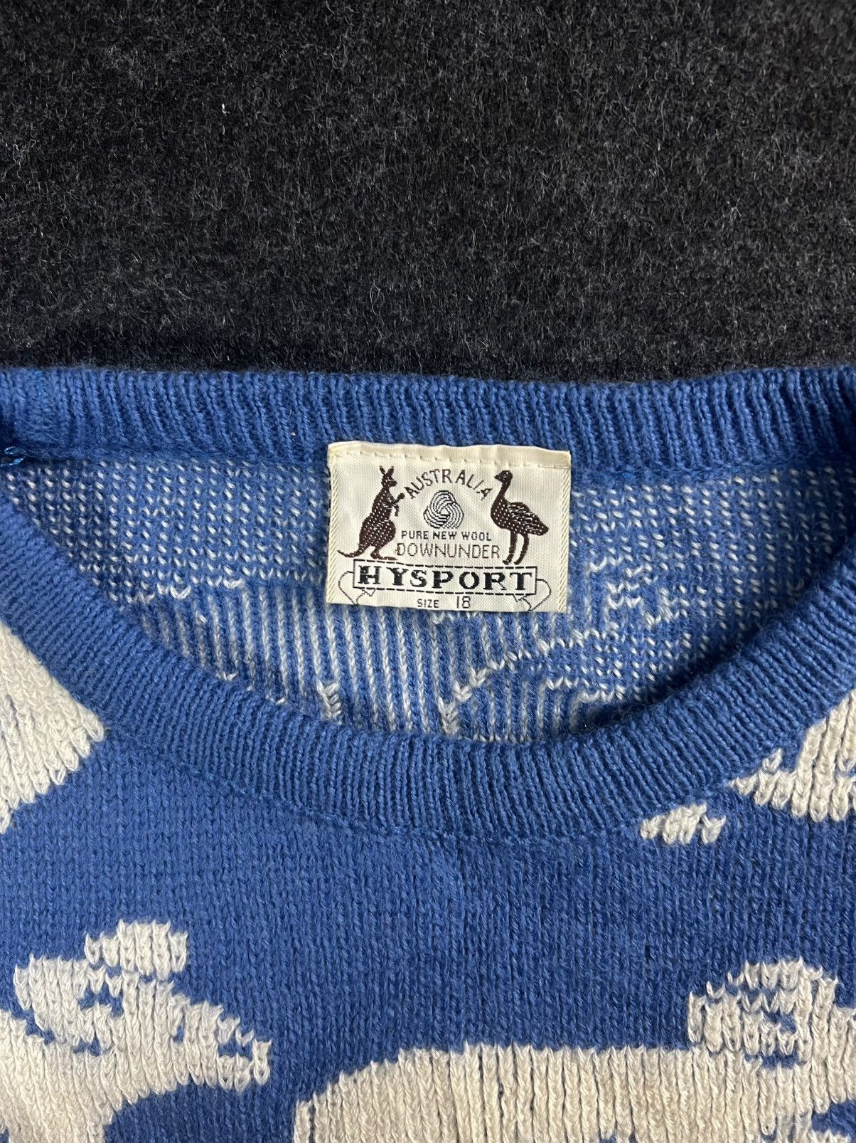 Vintage Australian Merino Pure New Wool Koala Knitted Jumper Sweater Size US M / EU 48-50 / 2 - 3 Thumbnail