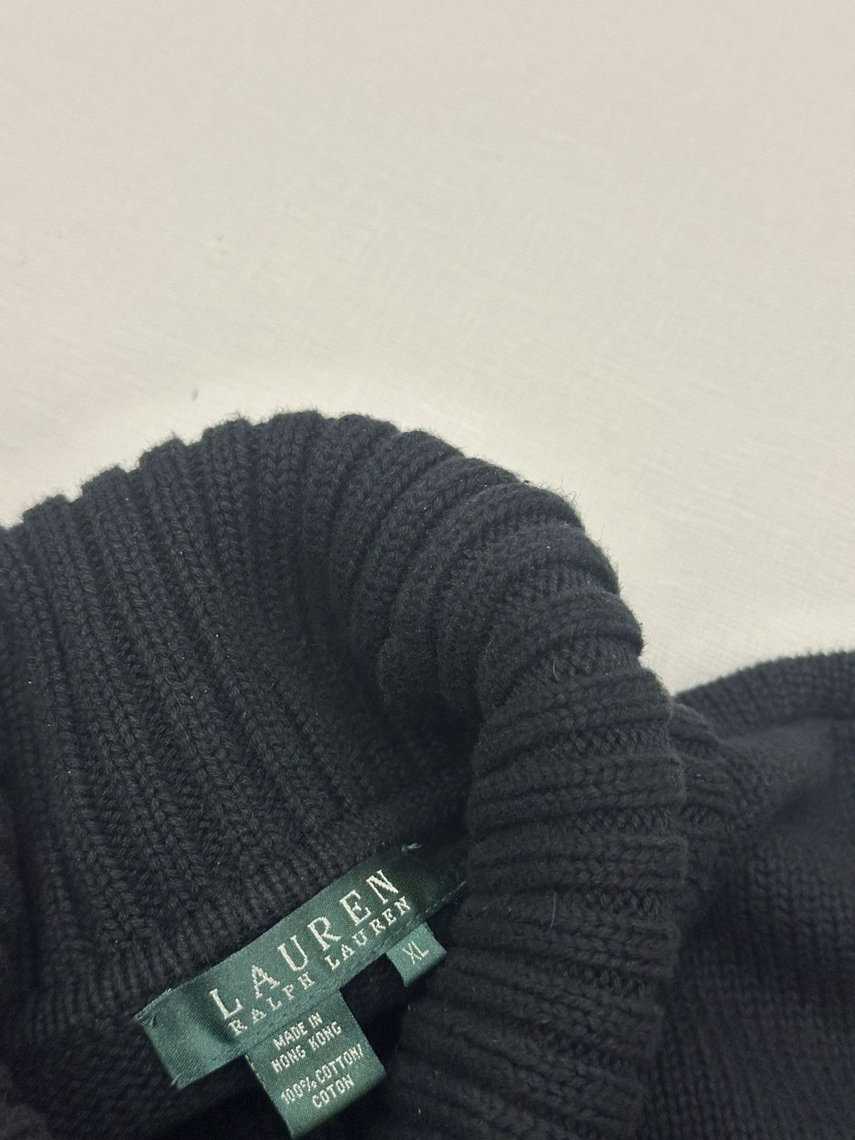 Ralph Lauren Vintage Lauren Ralph Lauren Turtleneck Knit Sweater Women’s Size XL / US 12-14 / IT 48-50 - 3 Thumbnail