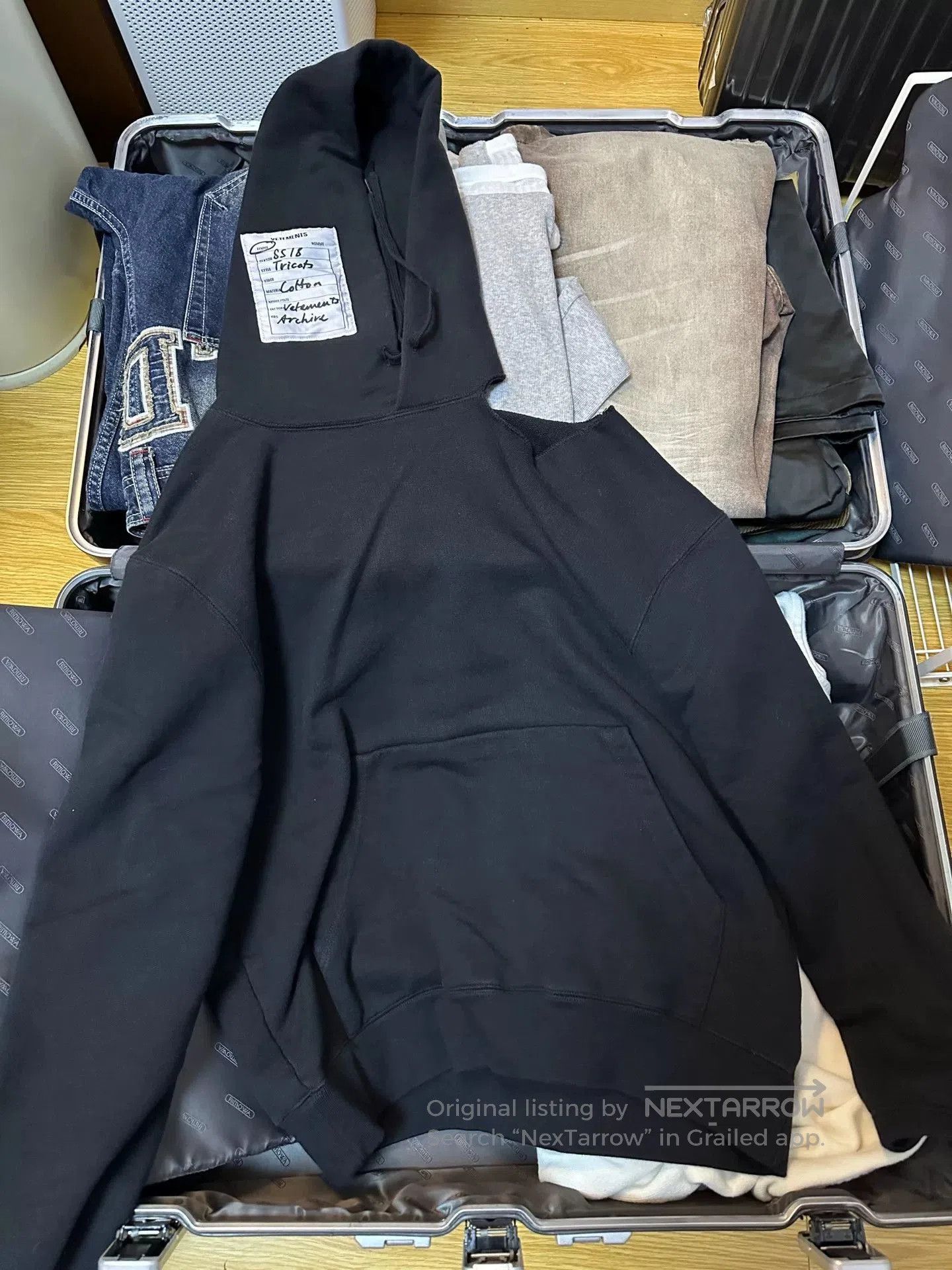Vetements Vetements SS18 Cold Shoulder Hoodie. Size US M / EU 48-50 / 2 - 1 Thumbnail