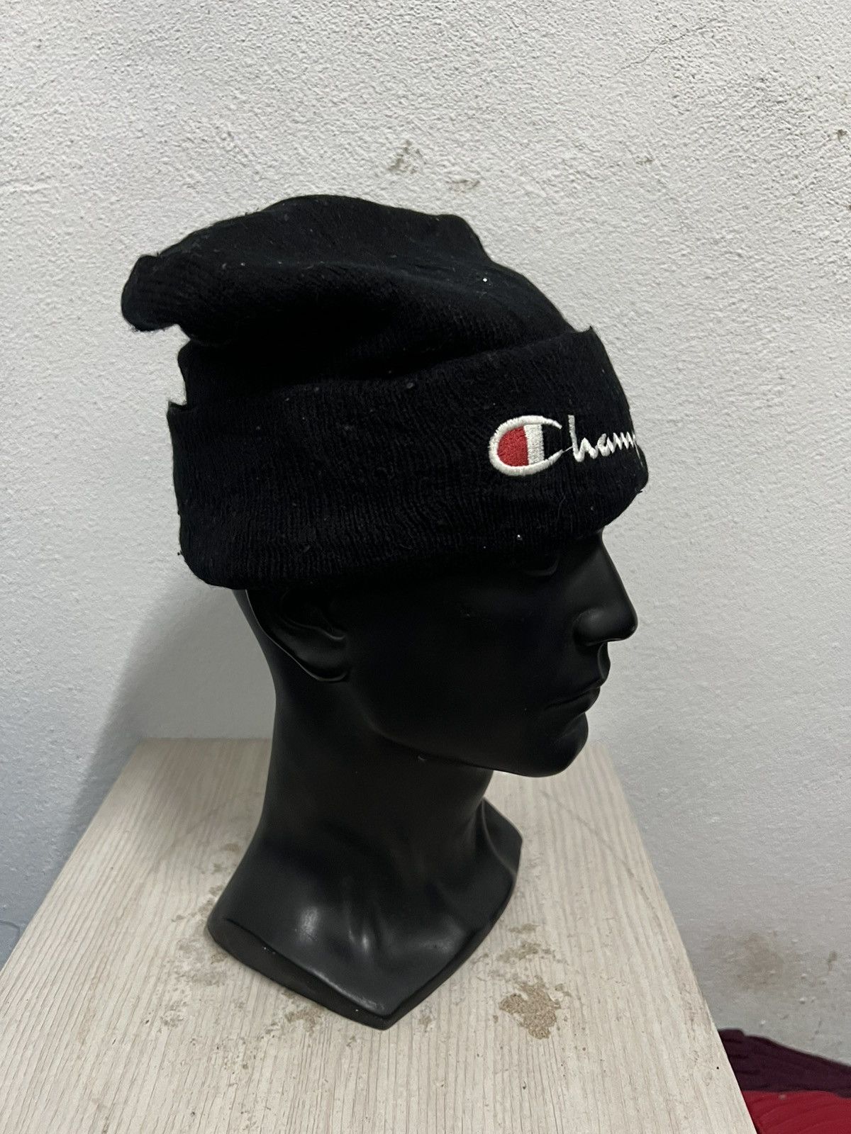 Champion Champion Spell Out Beanie Hat Size ONE SIZE - 4 Thumbnail