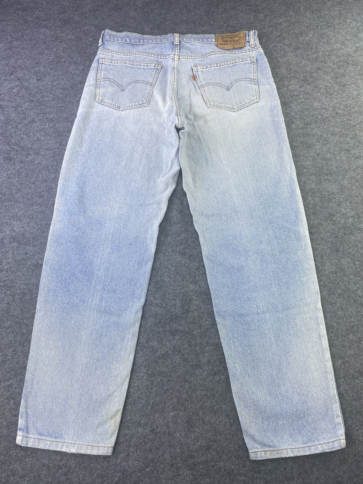 Jean × Levi's × Vintage Vintage Levis 310 Distress Blue Wash Jeans- J925 Size US 34 / EU 50 - 4 Thumbnail