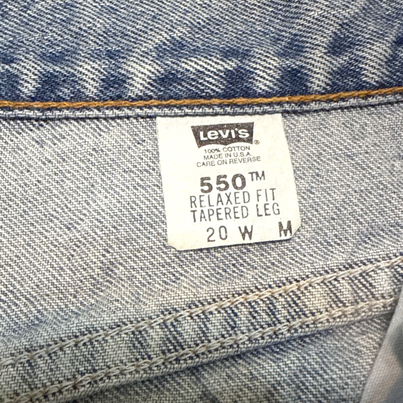 Levi's VINTAGE Levi's Jeans Women 20W Plus High Rise Relaxed Tapered Fit Denim USA Size 42" / US 20 - 2 Thumbnail
