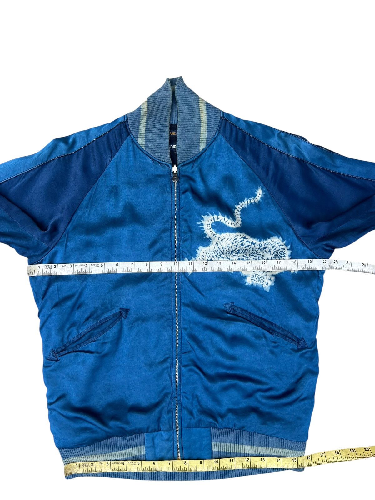 Blue Blue Japan Archive Blue Blue Japan Indigo Dye Souvenir Sukajan Jacket Size US S / EU 44-46 / 1 - 11 Thumbnail
