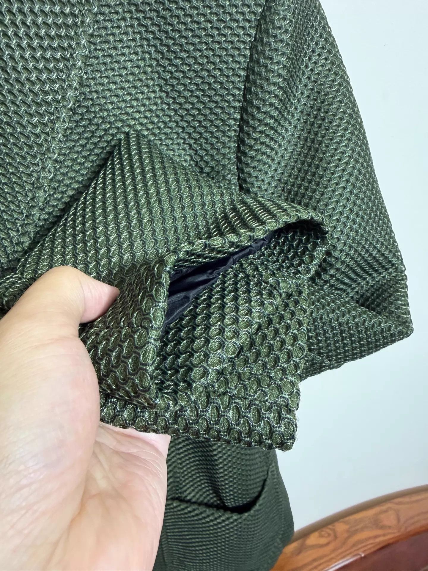 Giorgio Armani Giorgio Armani Slim Fit Suit 48/50 Dark Green Size 50R - 5 Thumbnail