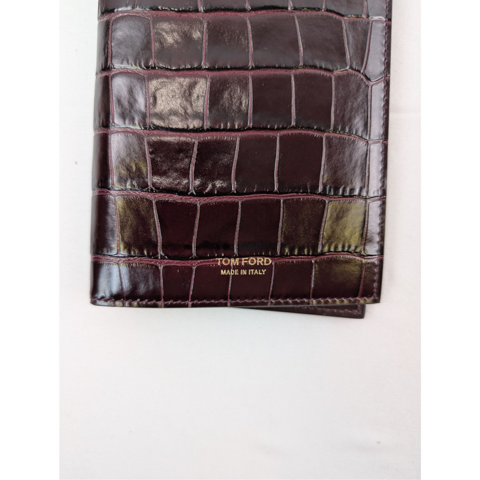 Tom Ford o1rshd1 Q:2 / Size: OS / Wallet in Burgundy Size ONE SIZE - 6 Thumbnail