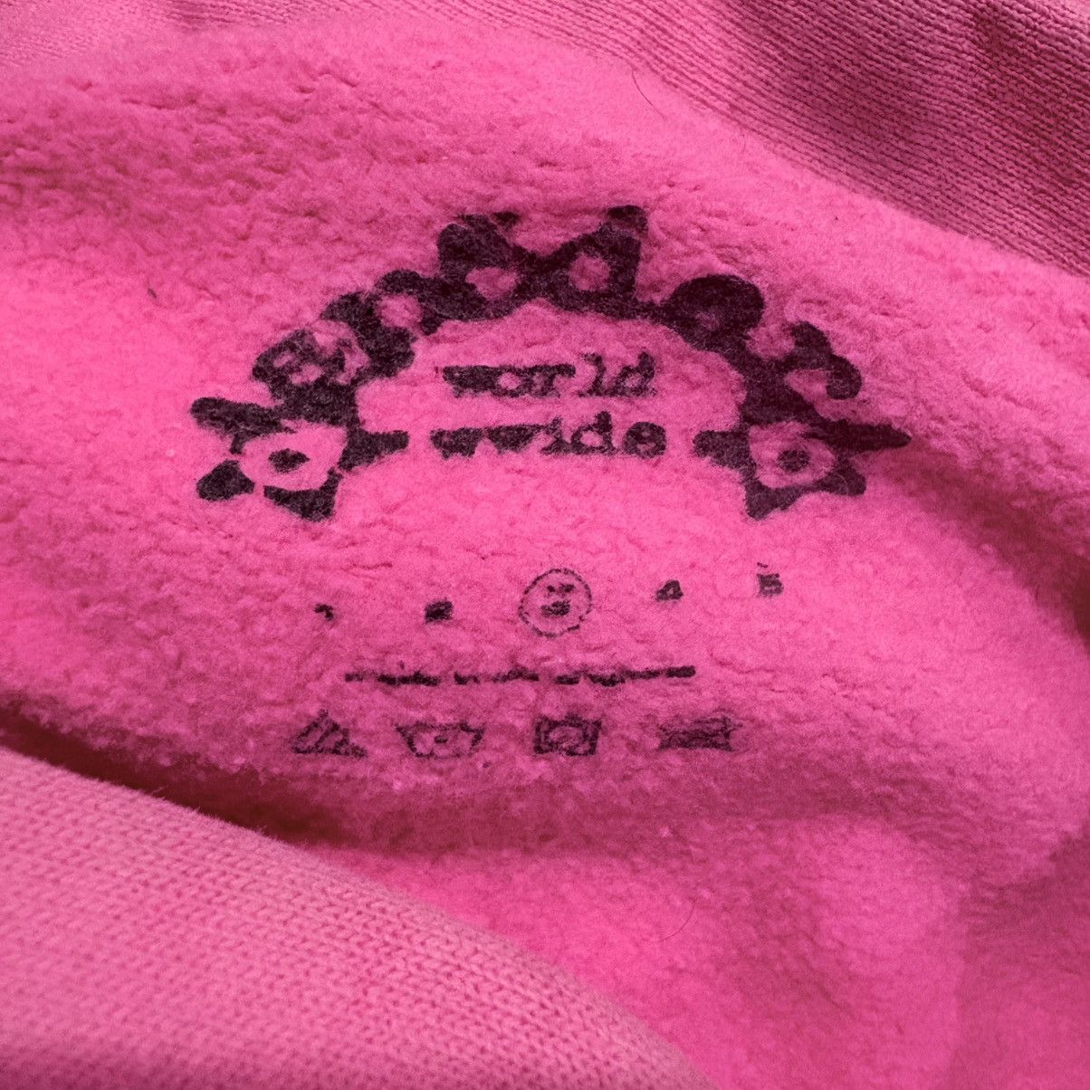 Sp5der Pink Sp5der Hoodie Size US L / EU 52-54 / 3 - 4 Thumbnail