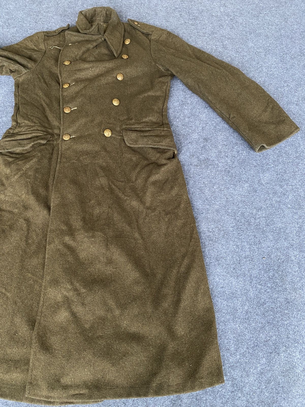 Vintage Vintage 50s army greatcoat dismounted Size US M / EU 48-50 / 2 - 12 Thumbnail