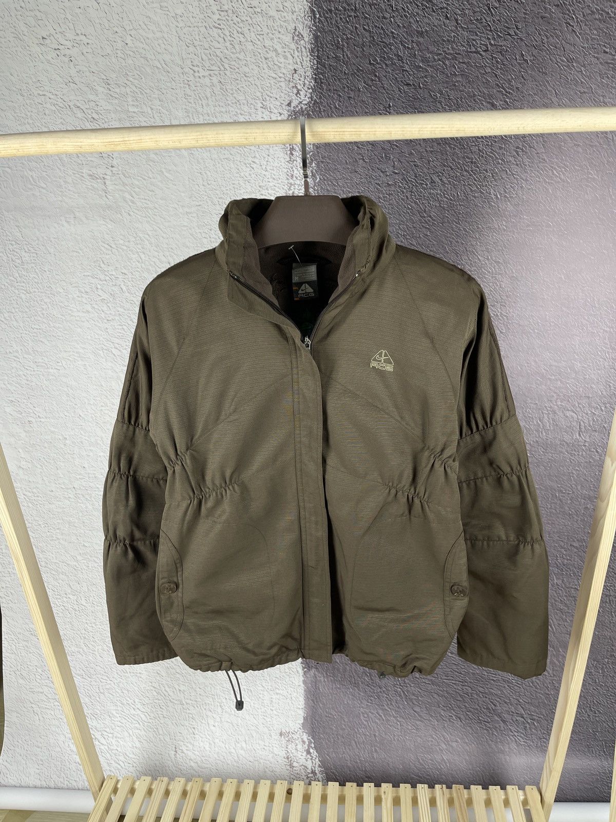 Nike Nike ACG brown drill swoosh brown hype jacket rare Size M / US 6-8 / IT 42-44 - 1 Thumbnail