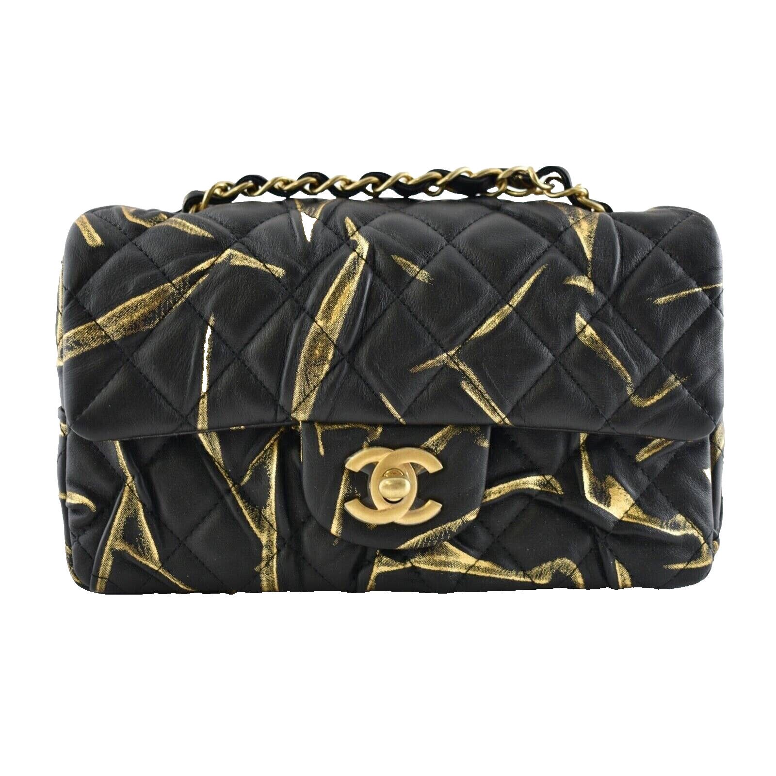 Chanel Chanel Mini Flap Rectangle CC Quilted Chain Crossbody Bag Size ONE SIZE - 1 Thumbnail