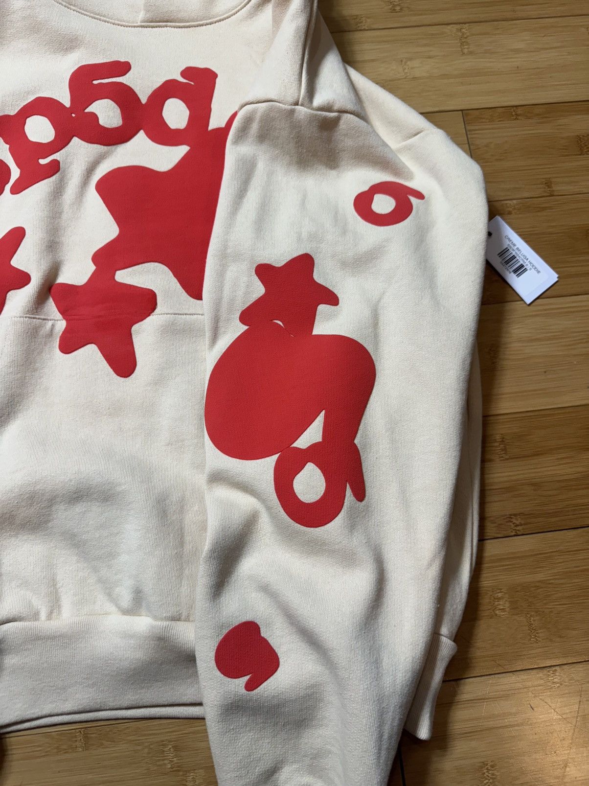 Sp5der Sp5der Beluga Hoodie “Cream” Size S Size US S / EU 44-46 / 1 - 4 Thumbnail