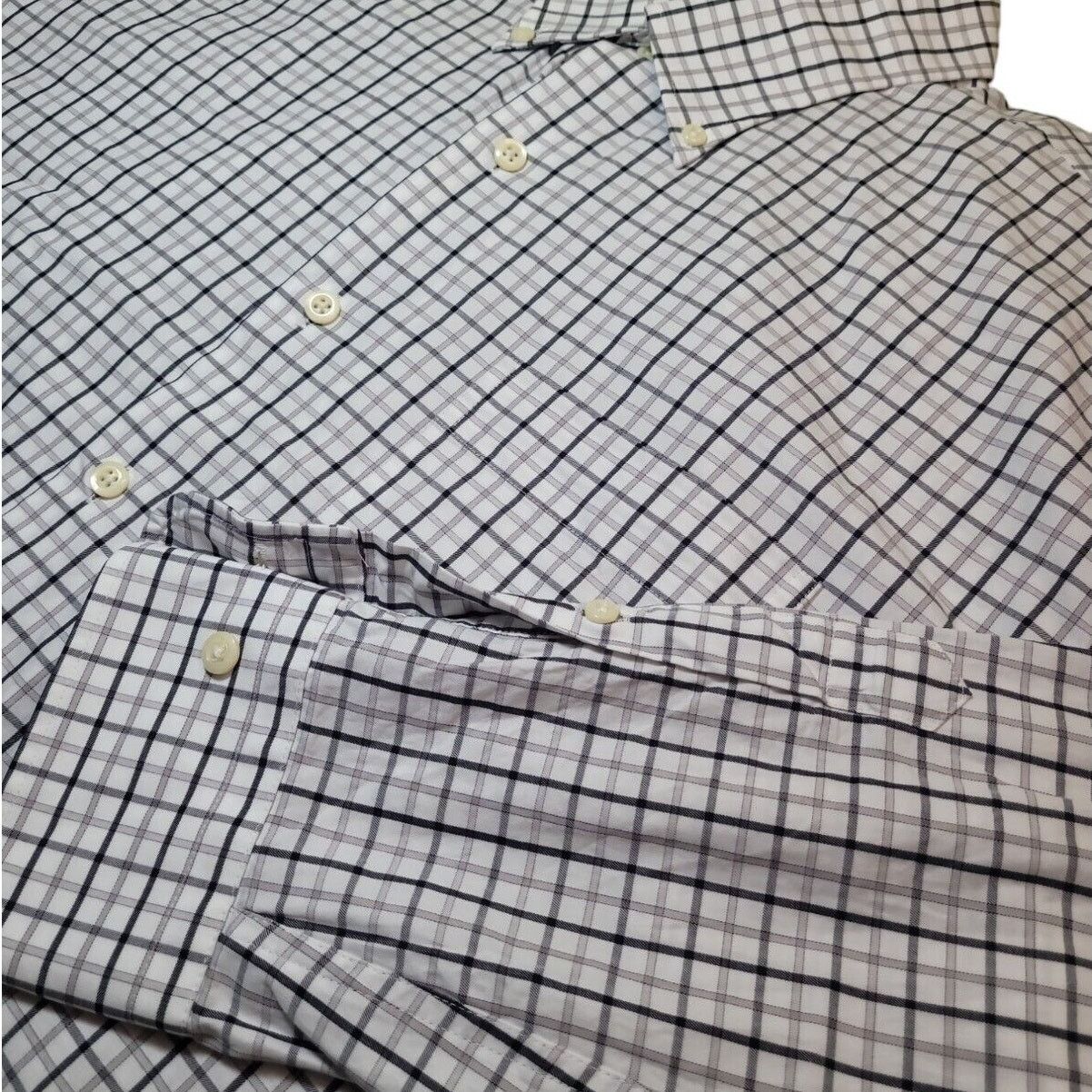 Peter Millar Peter Millar Button-Down Shirt XL Check Refined Polish Work Size US XL / EU 56 / 4 - 1 Thumbnail