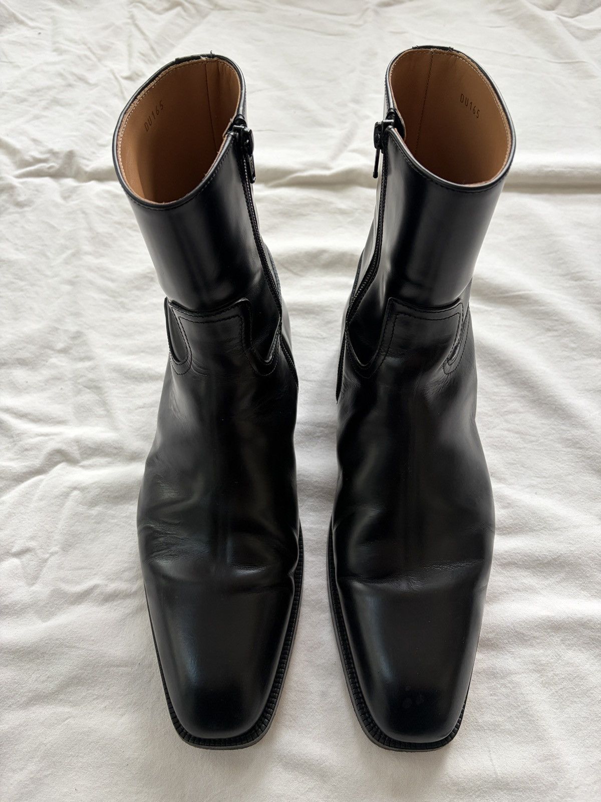 Dries Van Noten Dries Van Noten Black Leather Boots Size US 8 / EU 41 - 4 Thumbnail