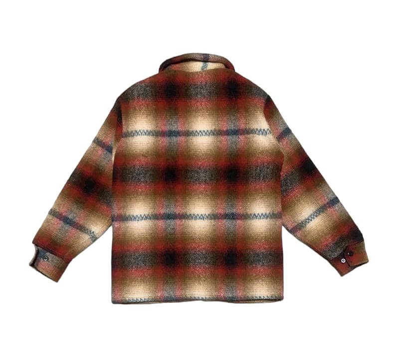 Vintage Vintage Melton Thinsulate Plaid Wool Flannel Shirt Jacket Size US M / EU 48-50 / 2 - 3 Thumbnail