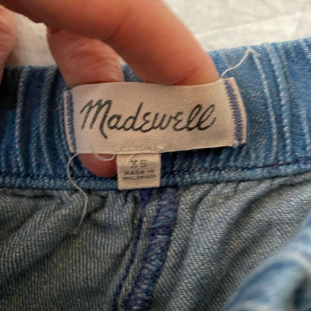 Madewell Madewell women XS Raw hem pull on shorts w/drawstring Size 26" / US 2 / IT 38 - 3 Thumbnail