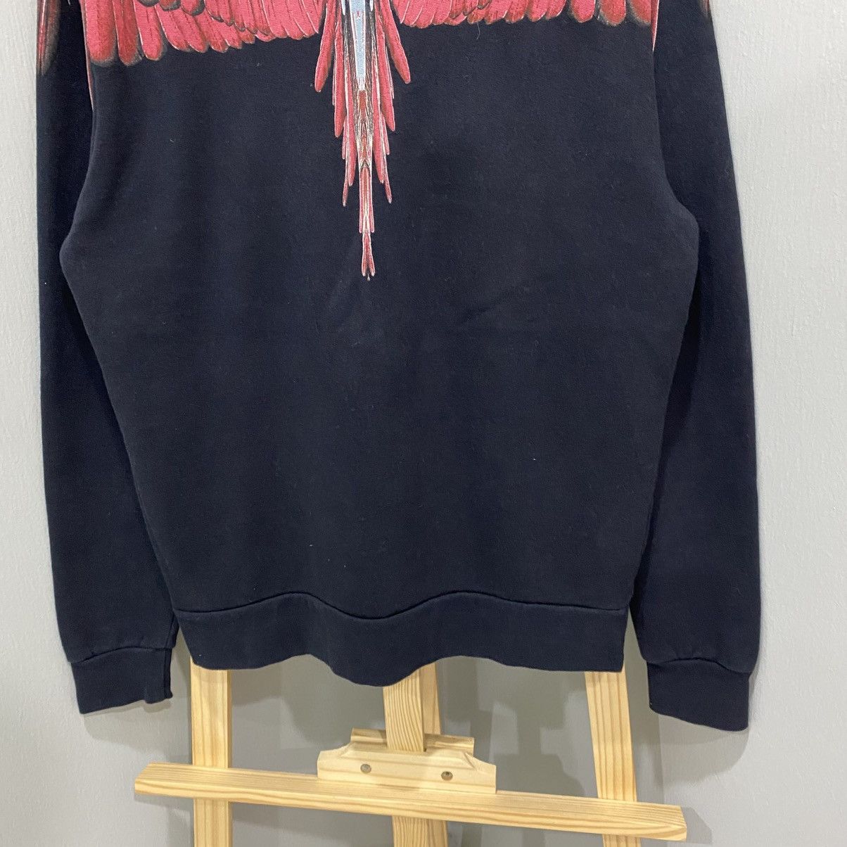 Marcelo Burlon Marcelo Burlon Red Icon Wings Crewneck Sweatshirt Size US M / EU 48-50 / 2 - 4 Thumbnail