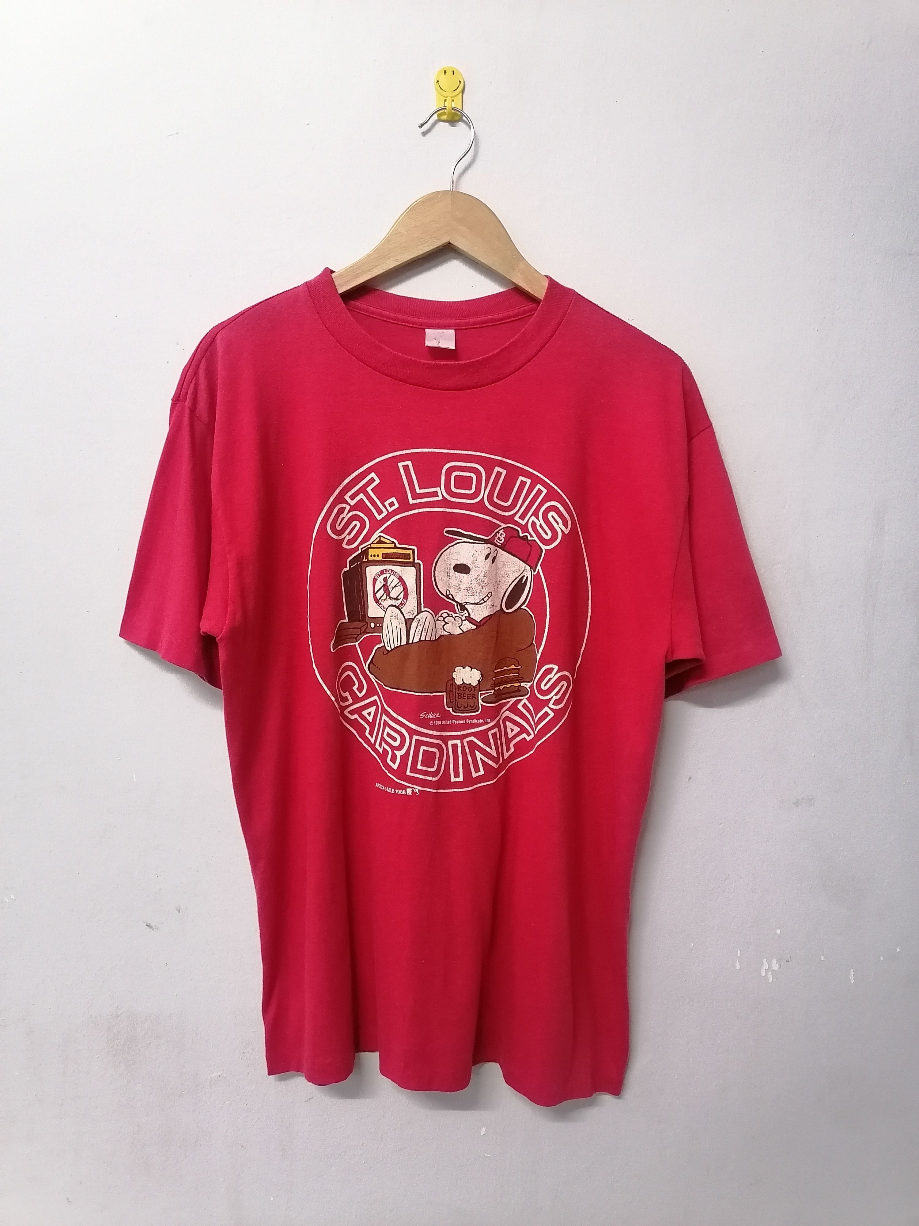MLB 80s St. Louis Cardinals Peanuts MLB Tee Size US L / EU 52-54 / 3 - 1 Thumbnail