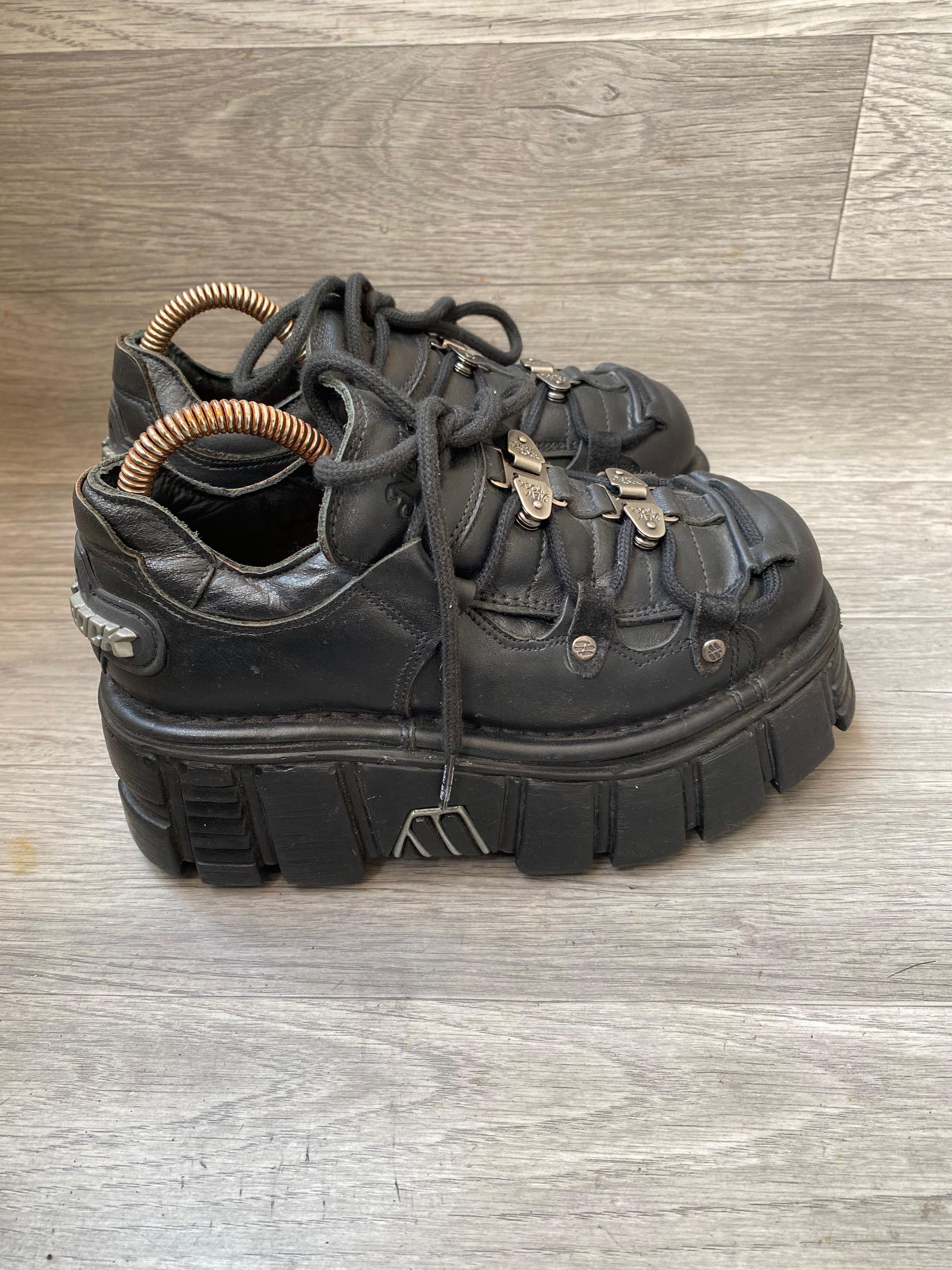 New Rock New Rock Punk Platform Gothic Sneakers Sz36 Size US 6 / IT 36 - 4 Thumbnail