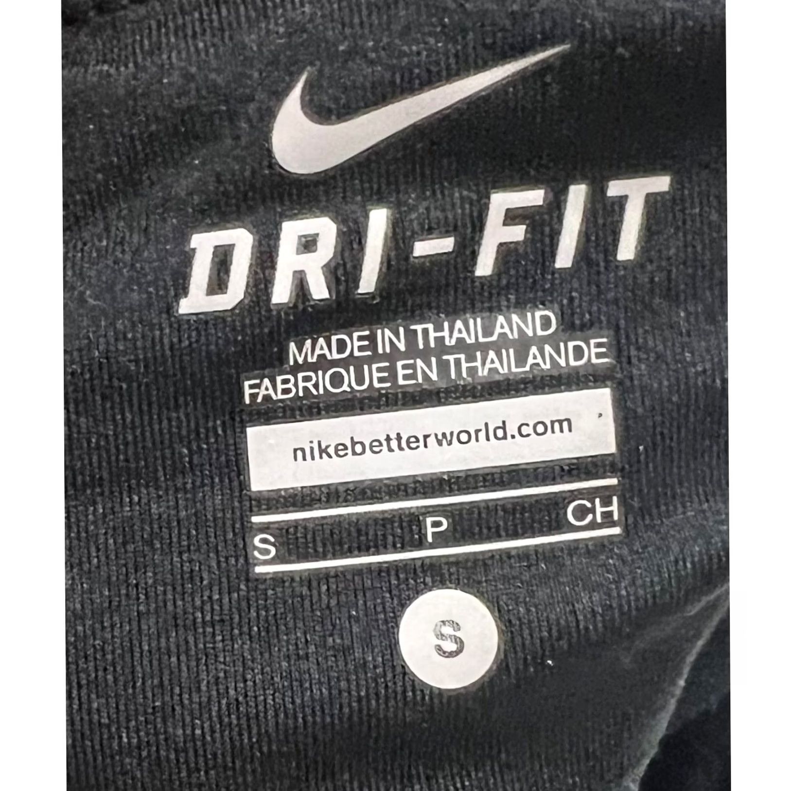 Nike Nike Womens Running Tights Pants Black Shield Dri-Fit Ankle Zipper Sz S Size 28" / US 6 / IT 42 - 7 Thumbnail