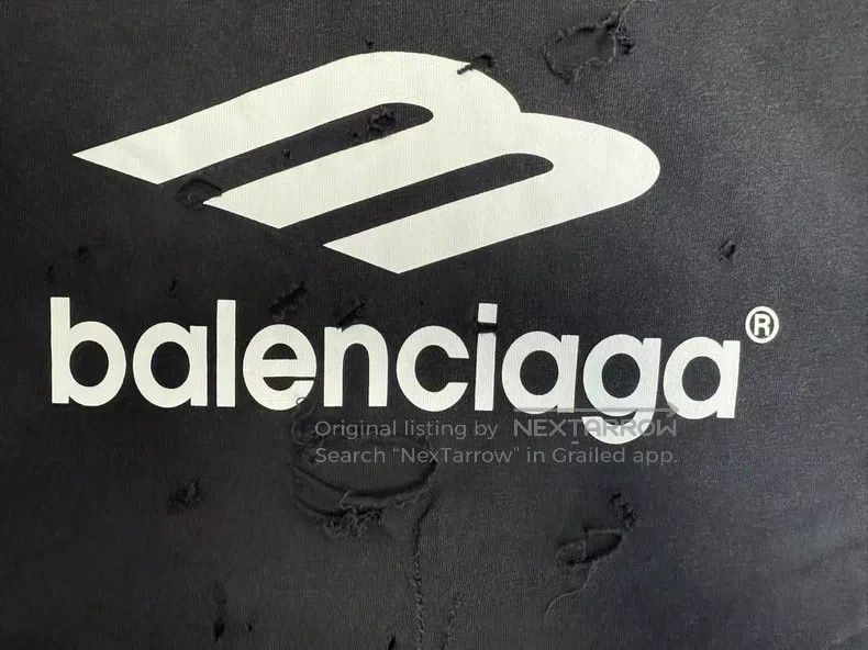 Balenciaga Balenciaga Solid Color Round Neck Layered Long Sleeve Size US S / EU 44-46 / 1 - 3 Thumbnail