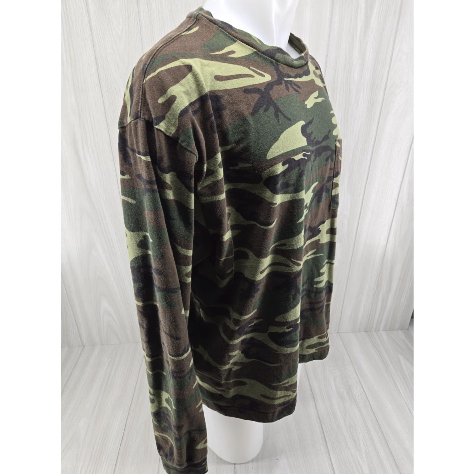 Vintage VINTAGE RedHead Camo Shirt Mens 2XL Woodland Long Sleeve Shirt Mens 2XL Woodland Long Sleeve Size US XXL / EU 58 / 5 - 5 Thumbnail