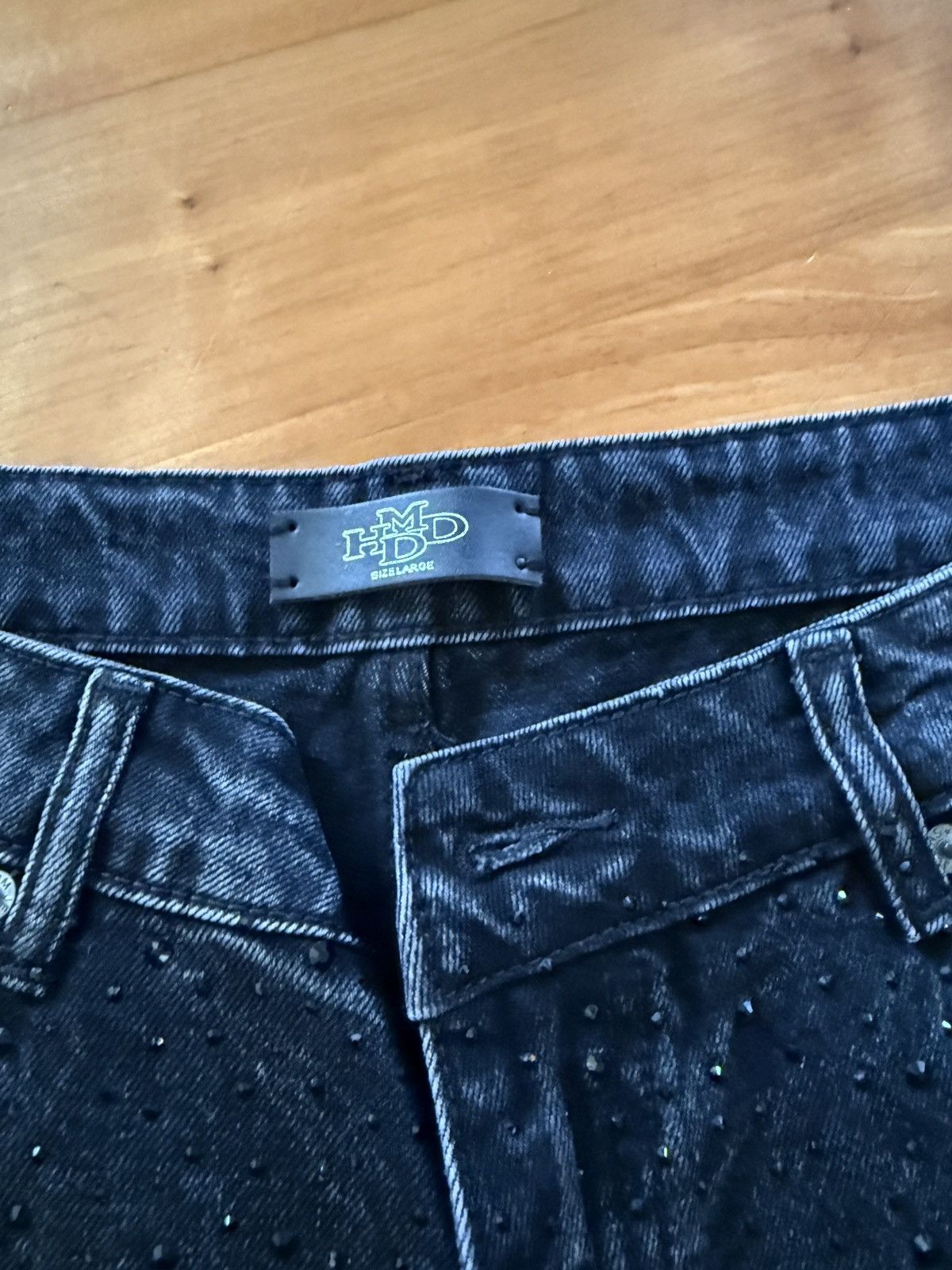 HMDD Large Black Billie Jean Shorts Happy Memories Don’t Die Size US 34 / EU 50 - 8 Thumbnail